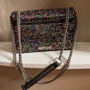 Kurt Geiger Medium Kensington Fabric Crossbody Bag